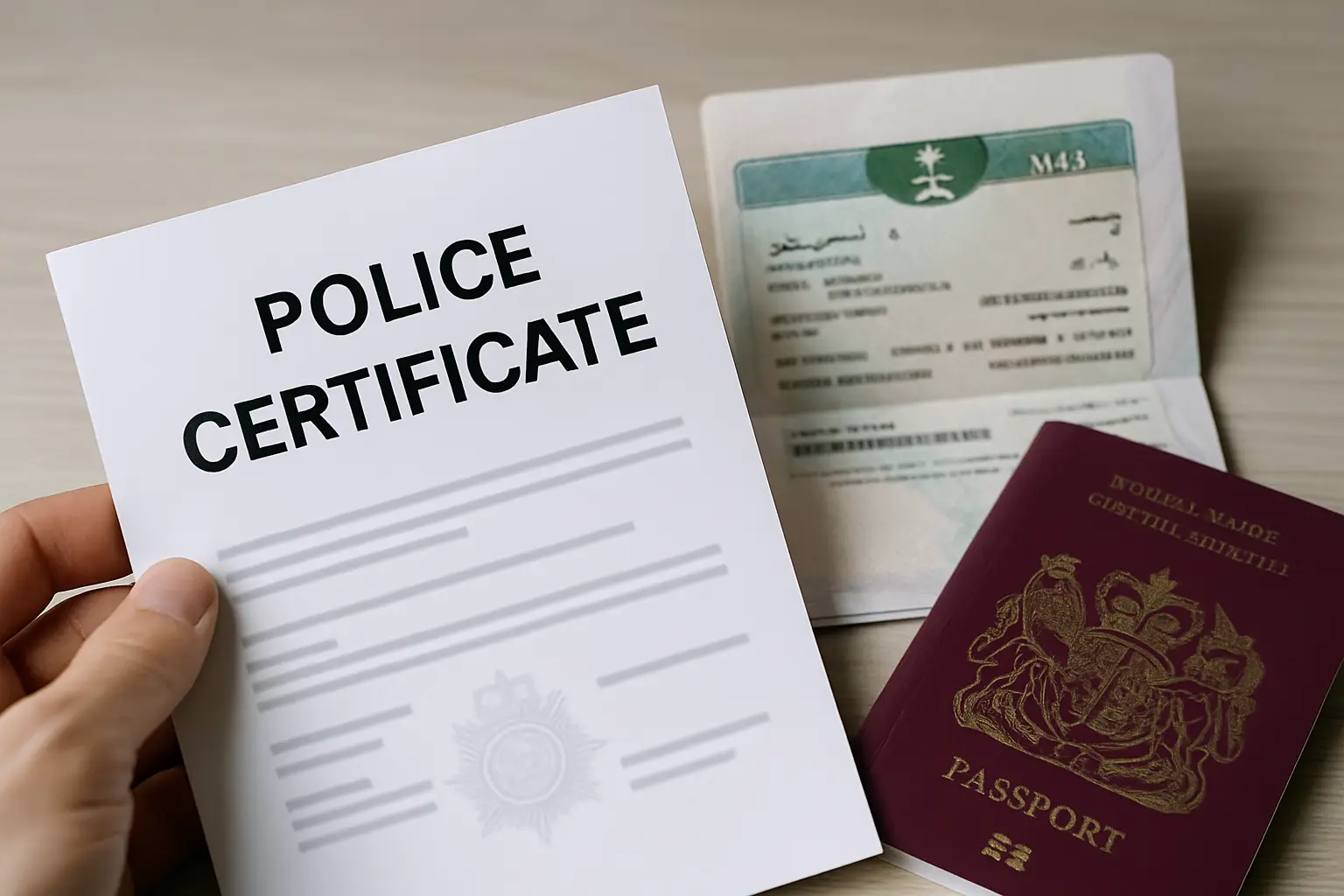 ACRO Police Certificate for Saudi Visa
