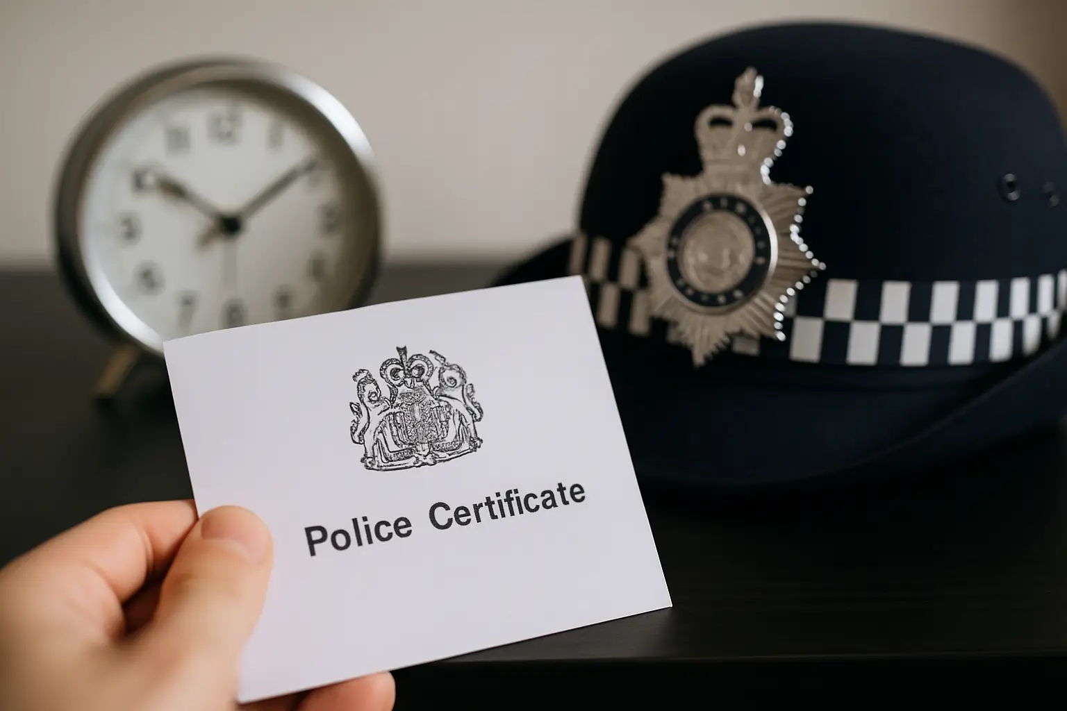 ACRO Police Certificate times in the UK