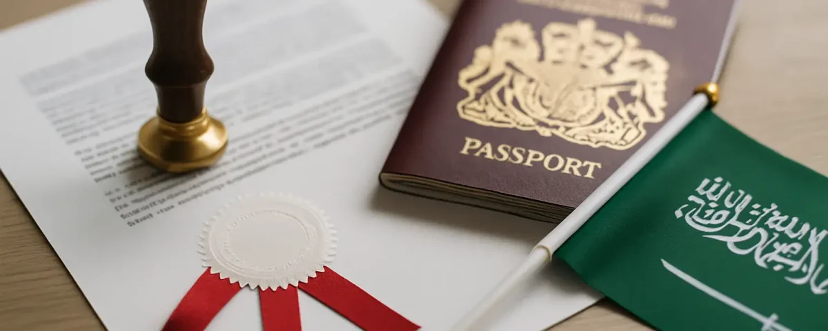 Apostille for Saudi Arabia from the UK: What to do